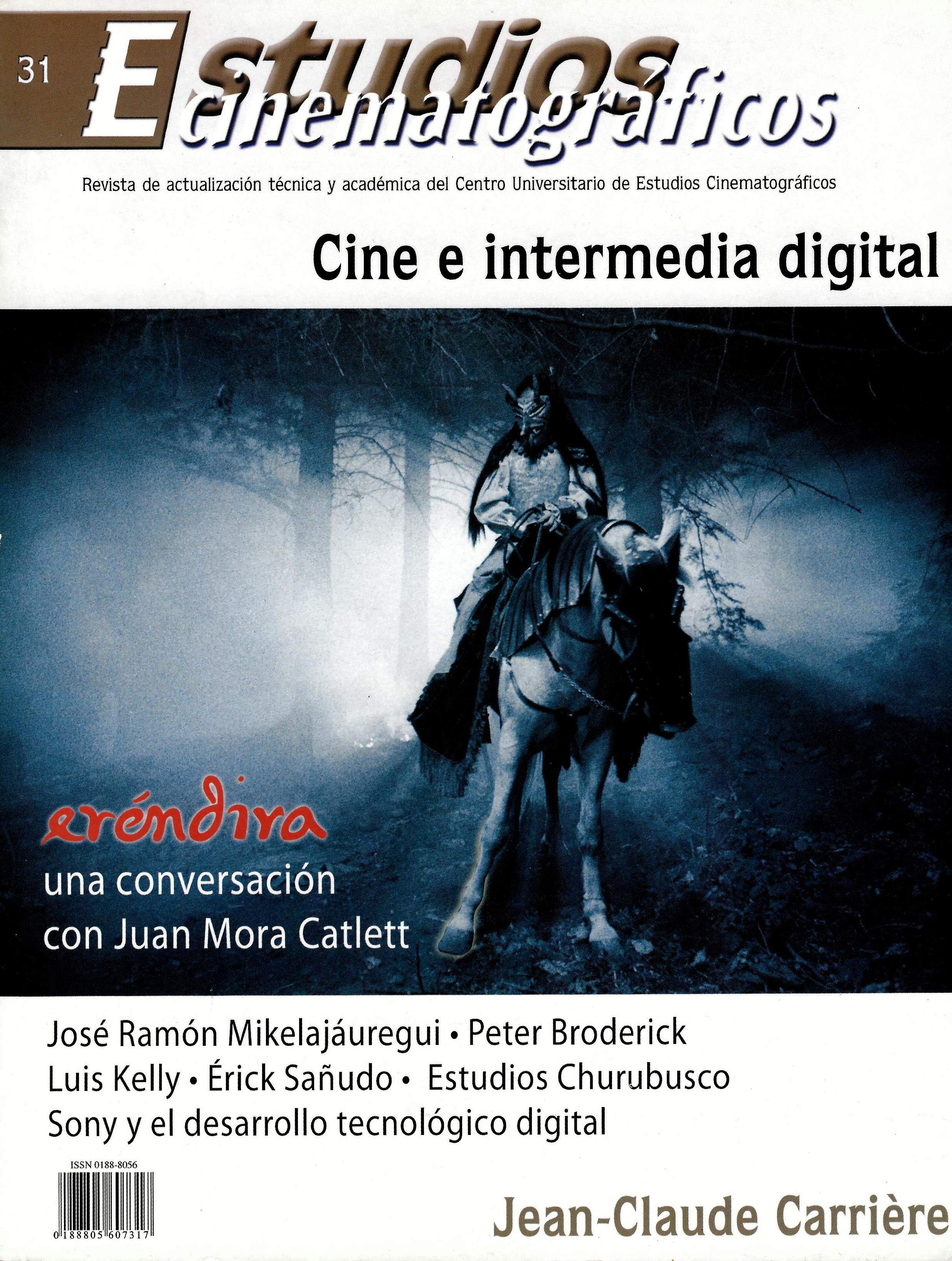 Estudios cinematográficos. Cine e intermedia digital, núm. 31