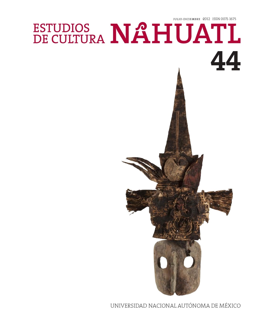 Estudios de Cultura Náhuatl Vol. 44 julio-diciembre 2012