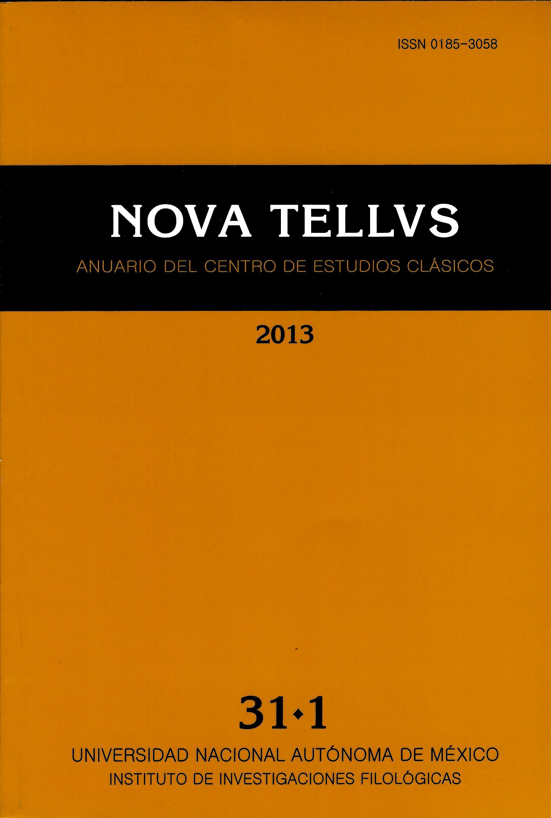 Nova tellvs No. 31-1