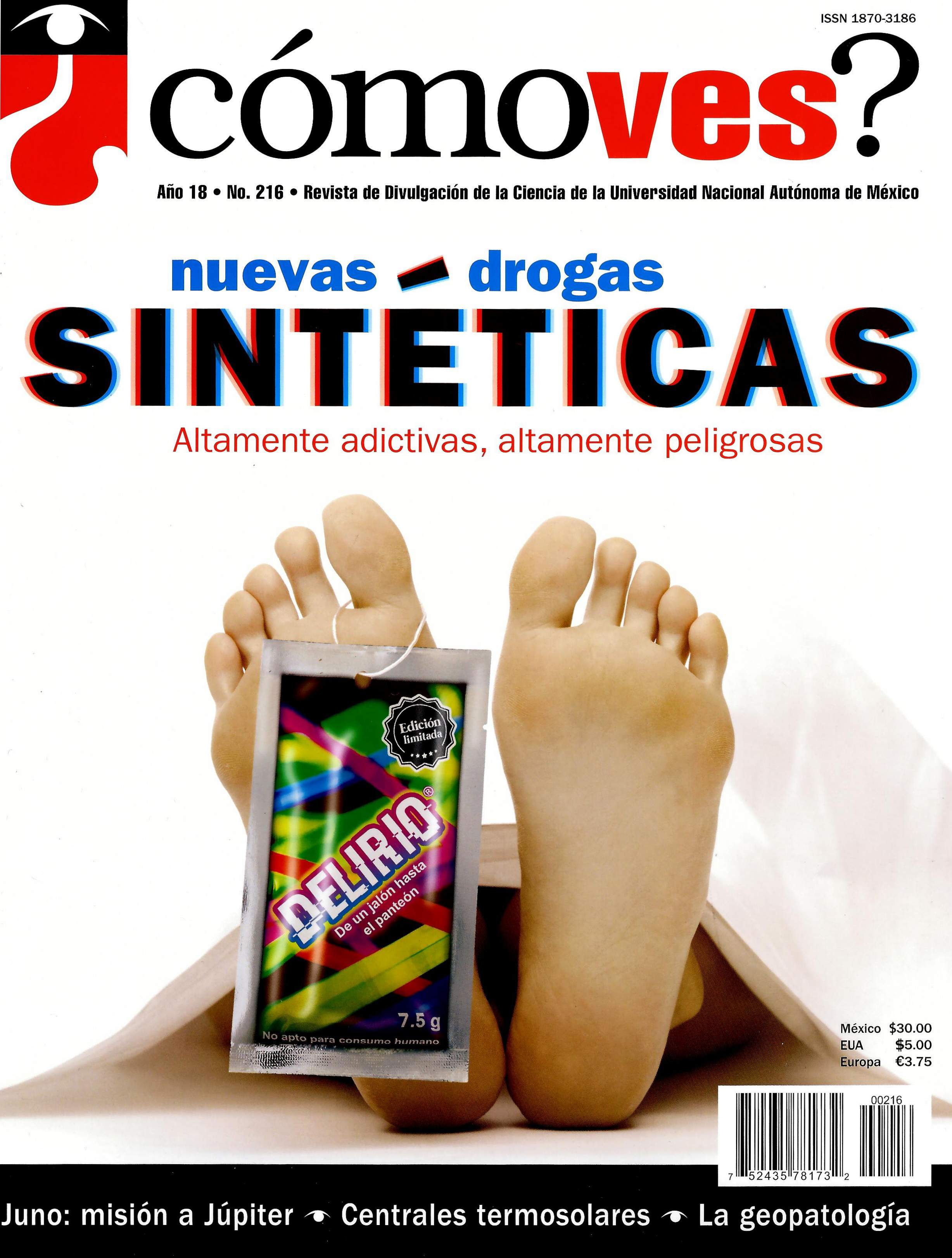 ¿Cómo ves? Revista de divulgación científica, año 18, núm. 216