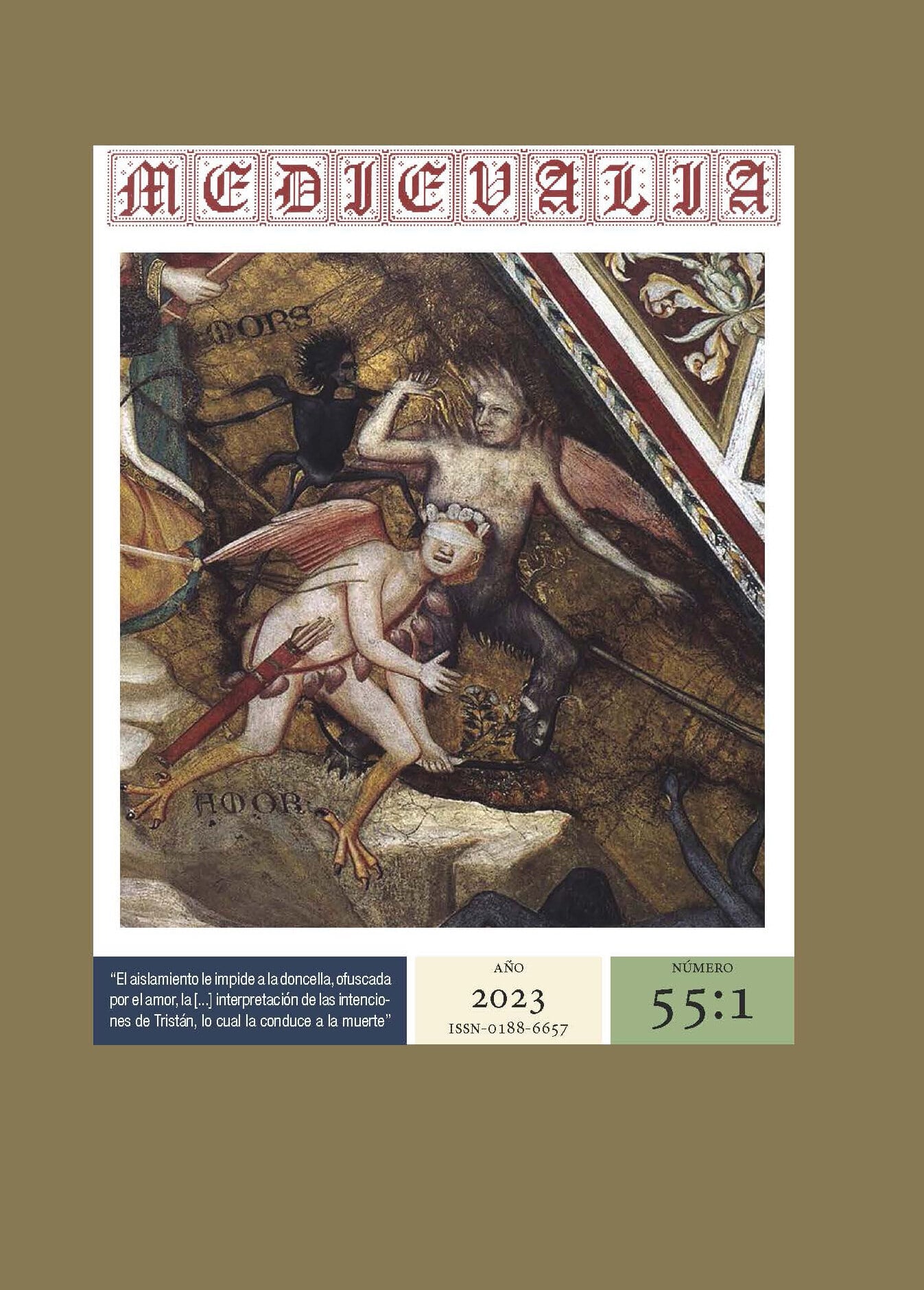 Medievalia, núm. 55:1 (2023)