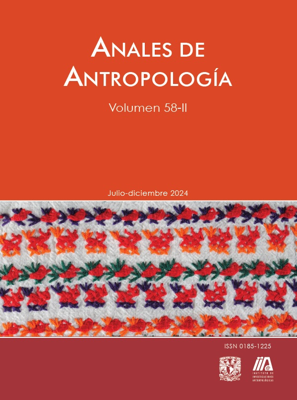 Anales de antropología, volumen 58-II, julio-diciembre 2024