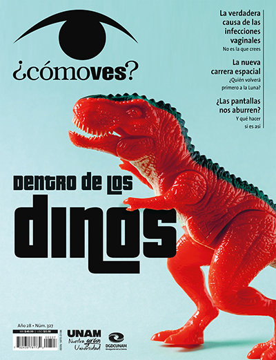 ¿Cómo ves? Revista de Divulgación de la Ciencia, año 28, núm. 327, febrero de 2026. Dentro de los dinos