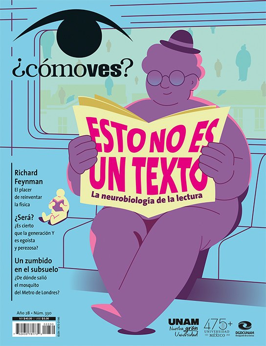 ¿Cómo ves? Revista de Divulgación de la Ciencia, año 28, núm. 330, mayo de 2026. Esto no es un texto La neurobiología de la lectura