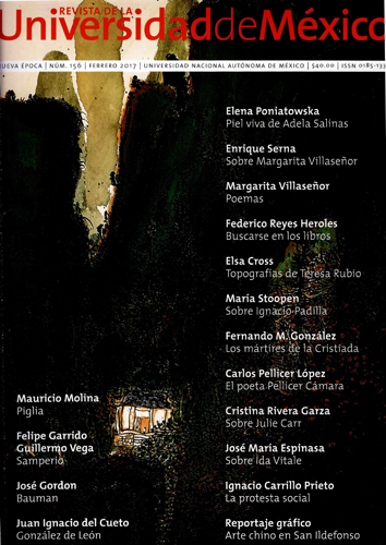 Revista de la Universidad de México, núm. 156, febrero 2017