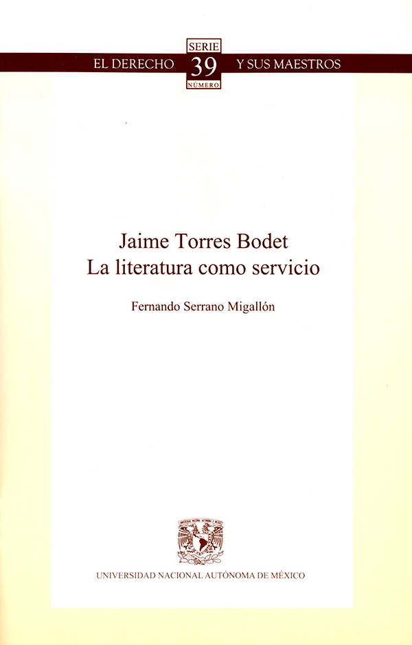 Jaime Torres Bodet: la literatura como servicio
