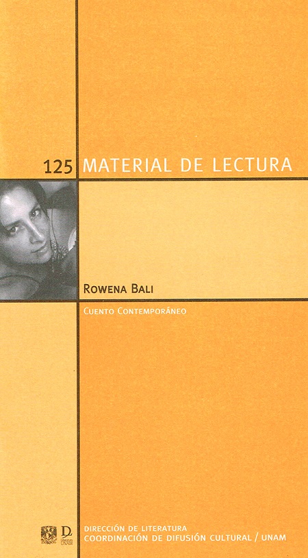 Rowena Bali. Material de Lectura núm. 125. Cuento contemporáneo