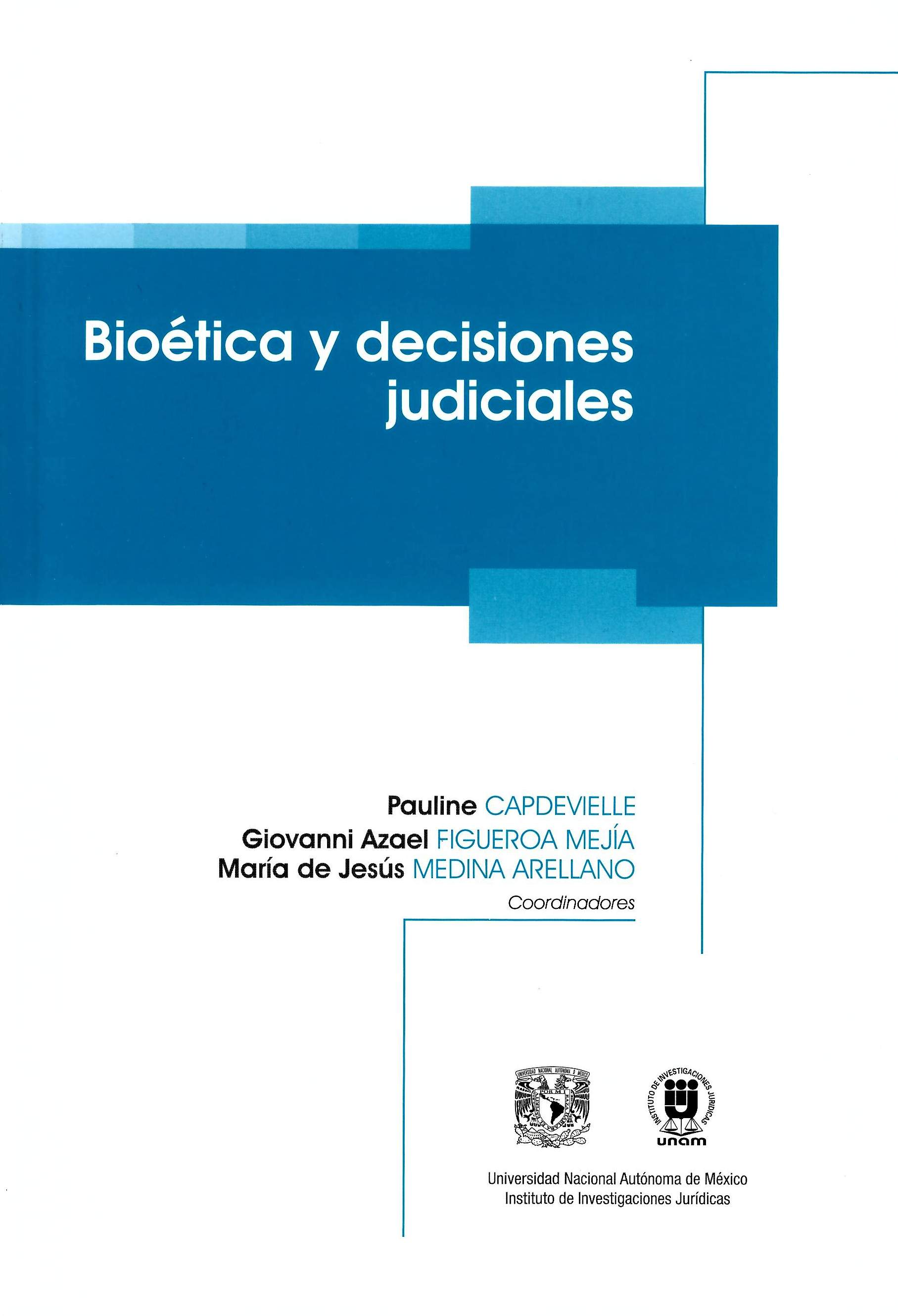 Bioética y decisiones judiciales